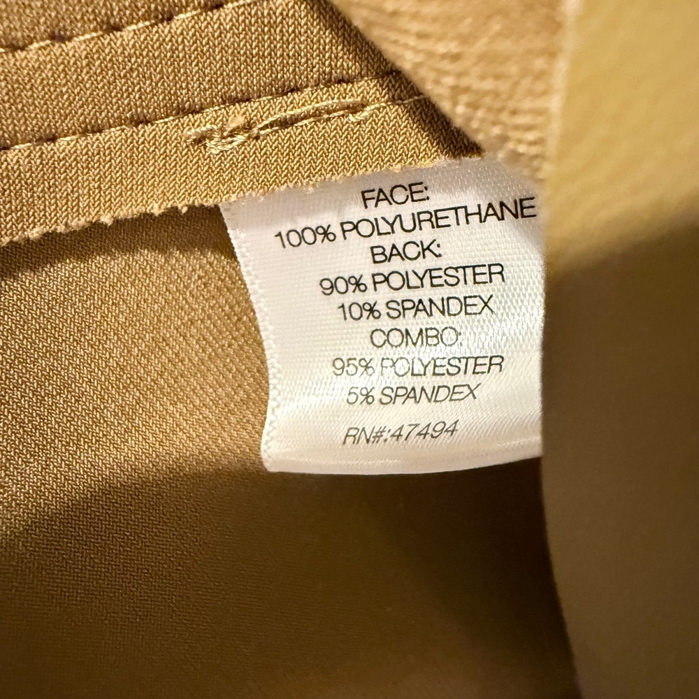 Norma Kamali Gracie Faux leather Mini Dress Size S $225 MSRP - Picture 9 of 12